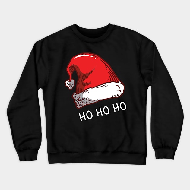 Christmas - Ho Ho Ho Crewneck Sweatshirt by Shiva121